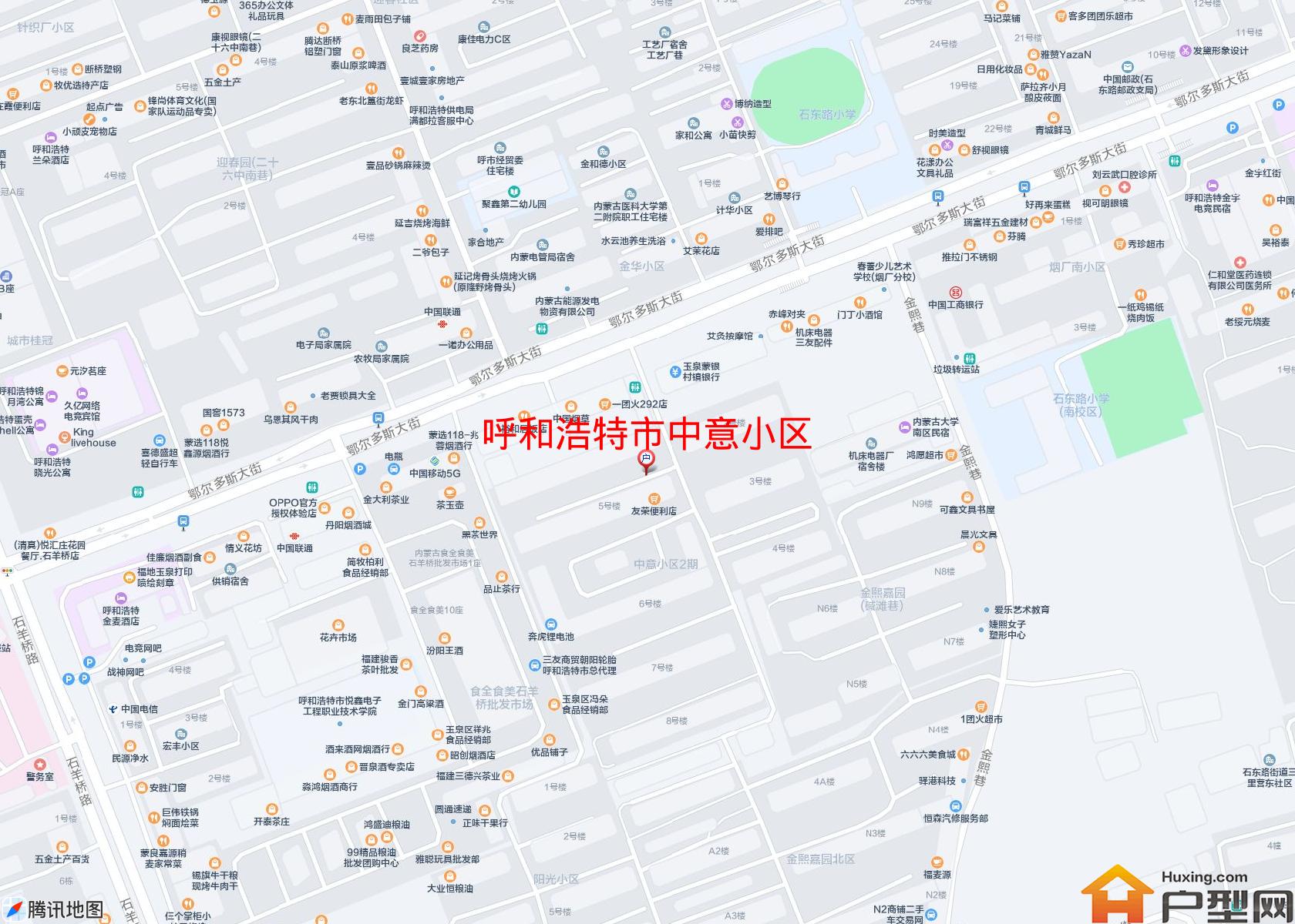 中意小区小区 - 户型网