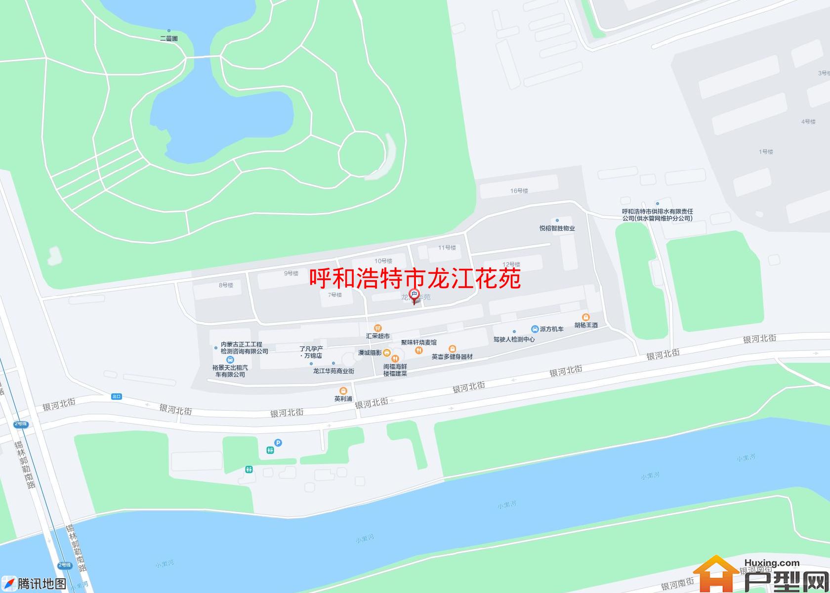 龙江花苑小区 - 户型网