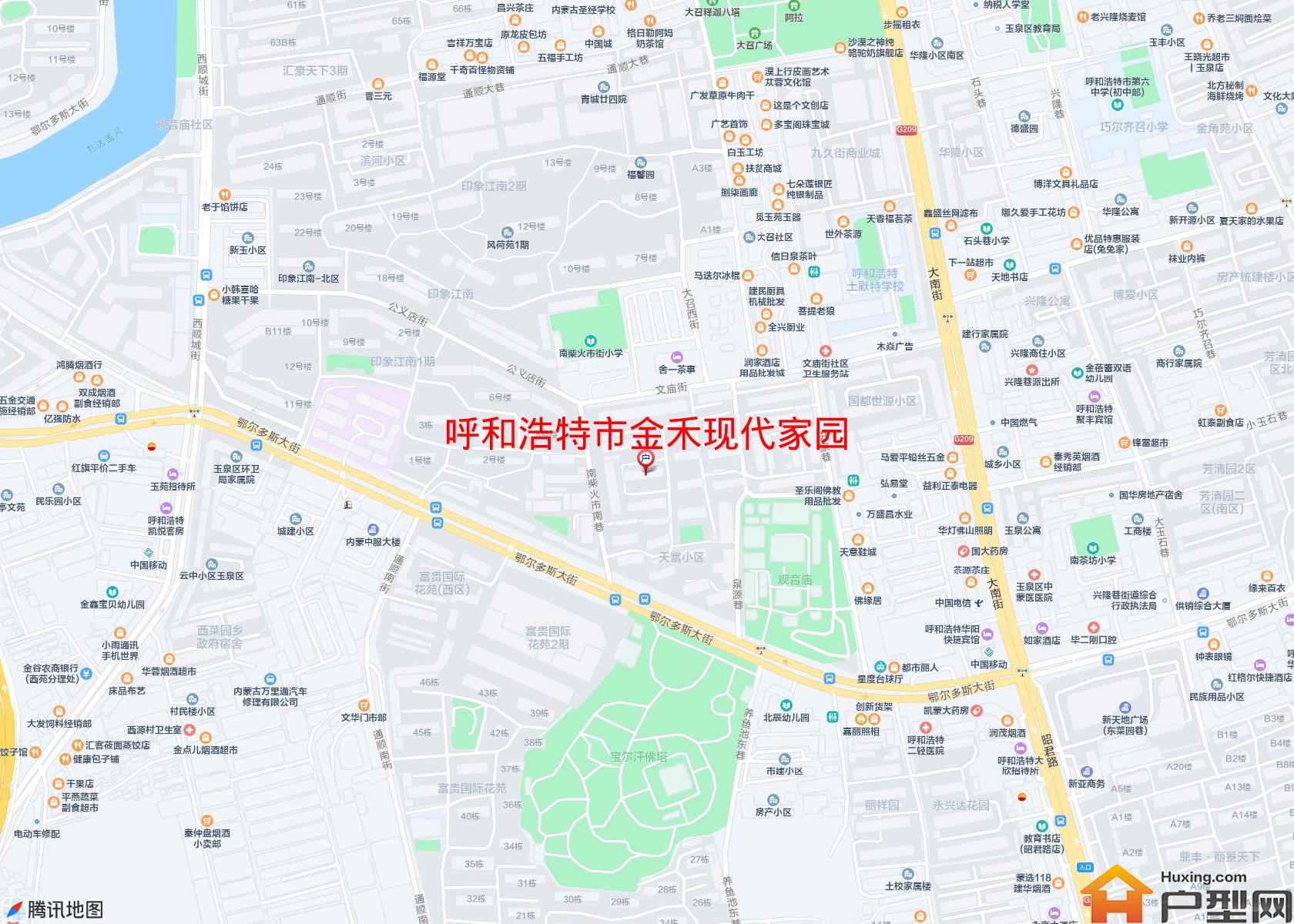金禾现代家园小区 - 户型网