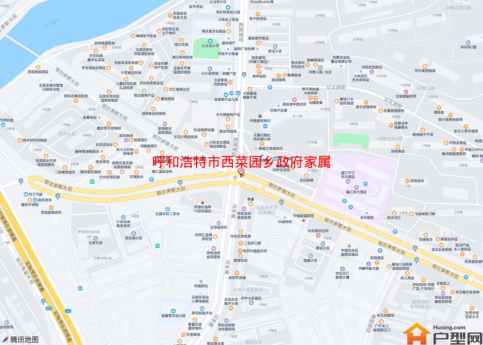 西菜园乡政府家属楼小区 - 户型网