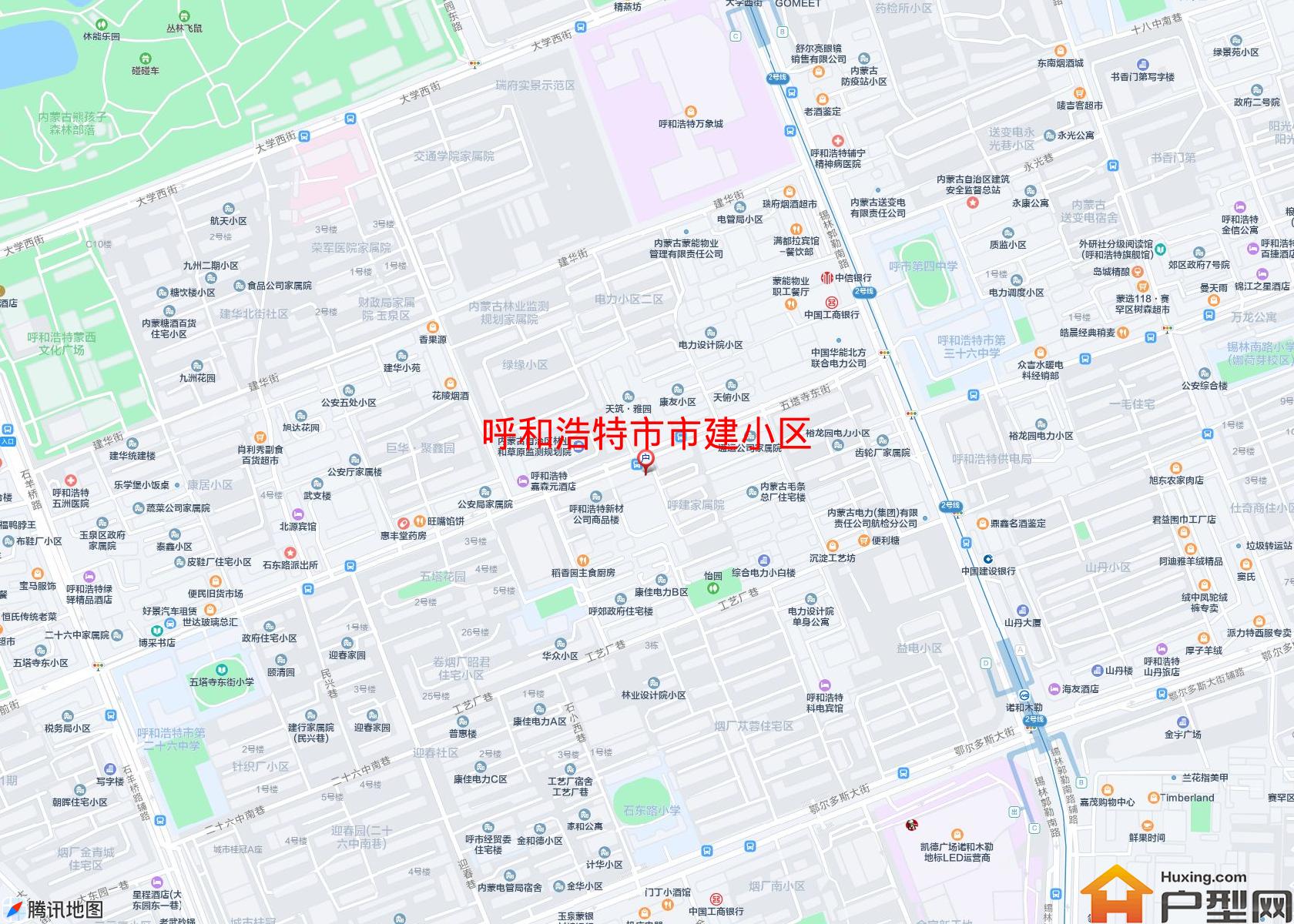 市建小区小区 - 户型网