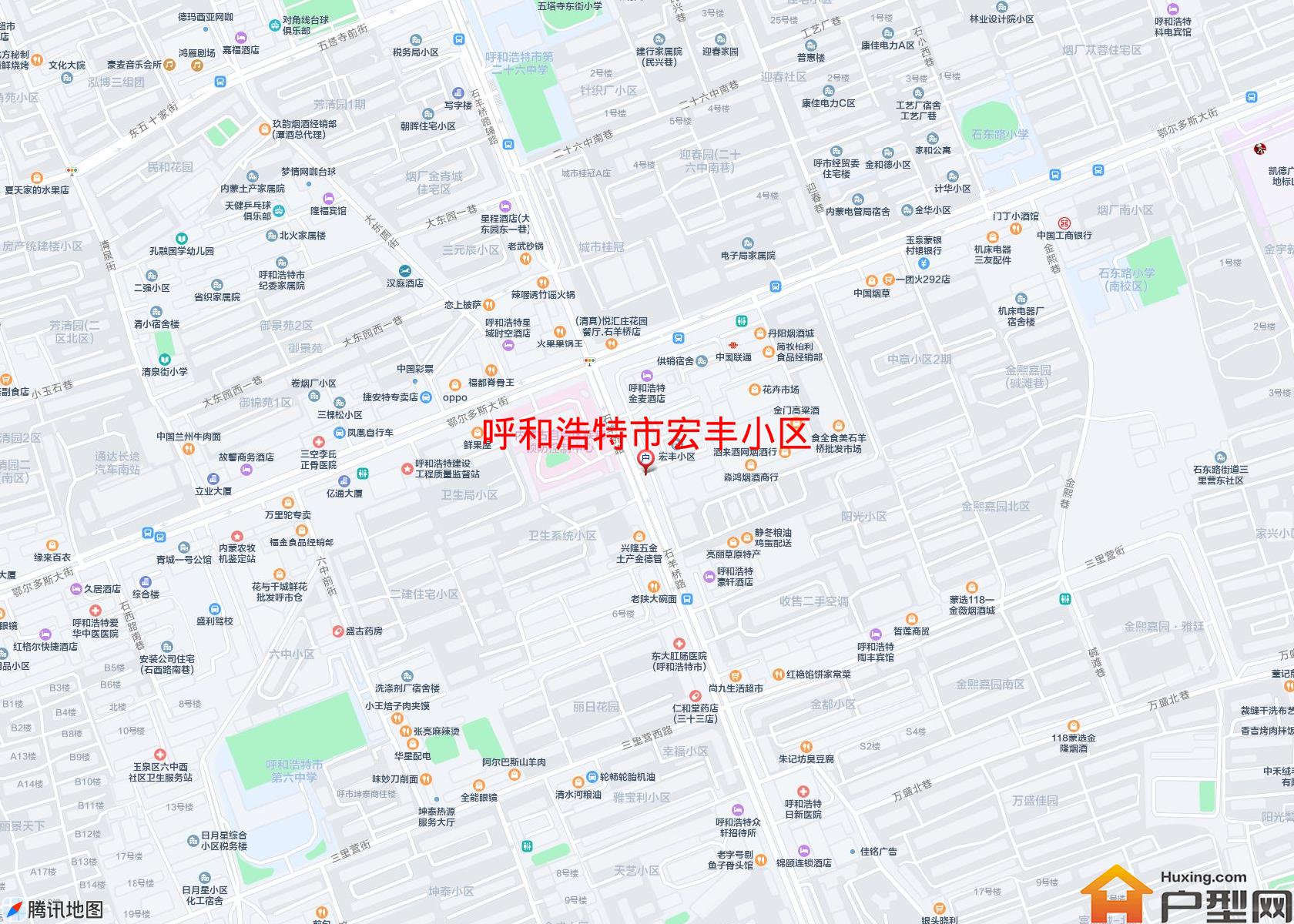 宏丰小区小区 - 户型网