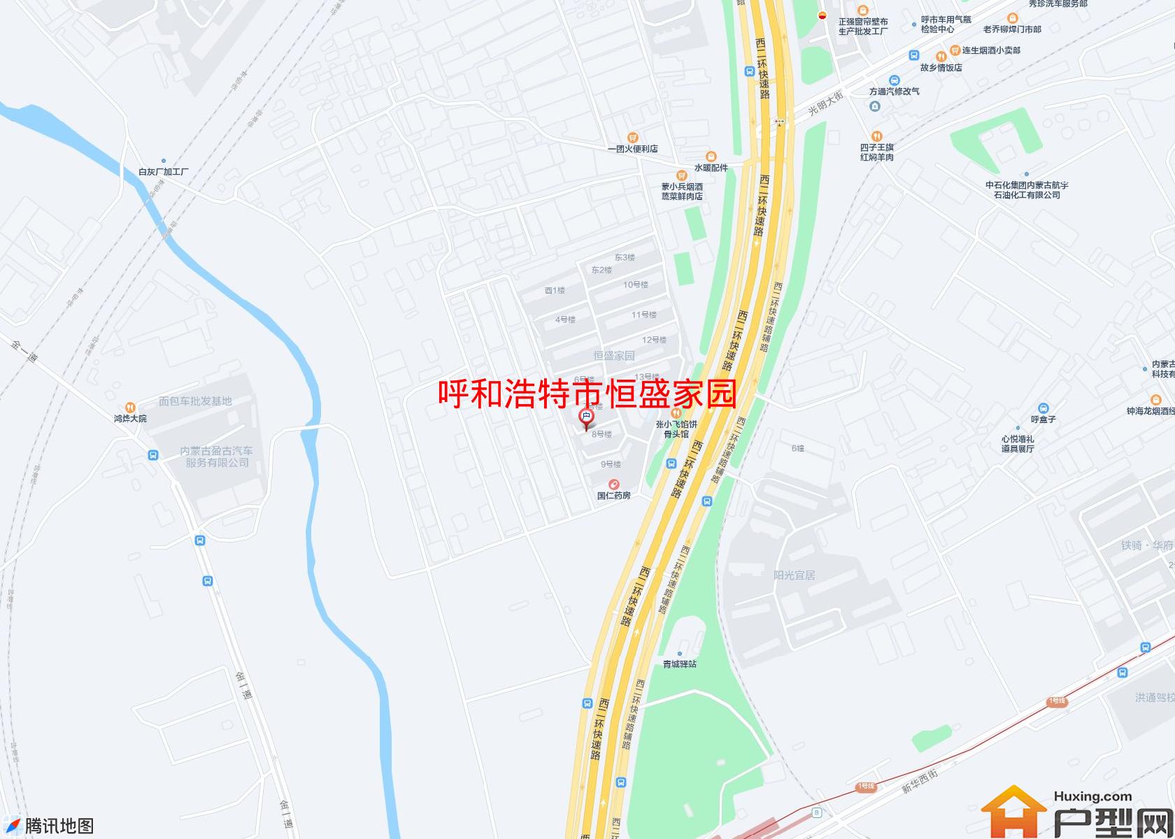 恒盛家园小区 - 户型网