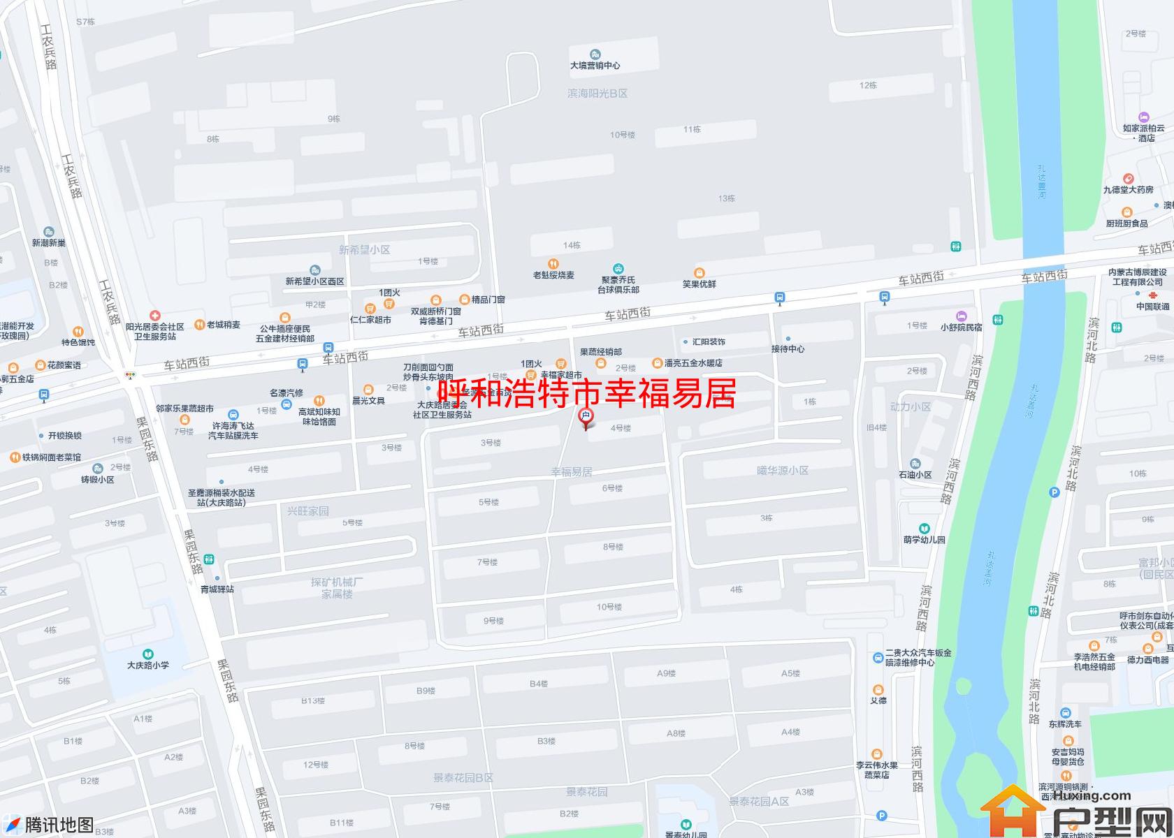幸福易居小区 - 户型网