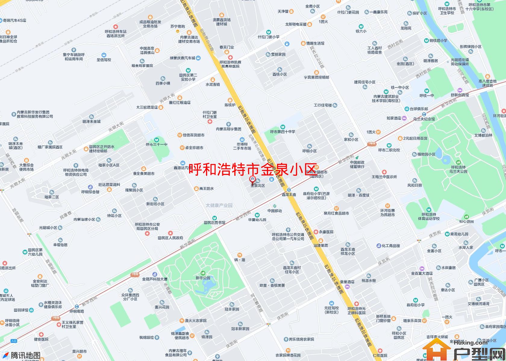 金泉小区小区 - 户型网