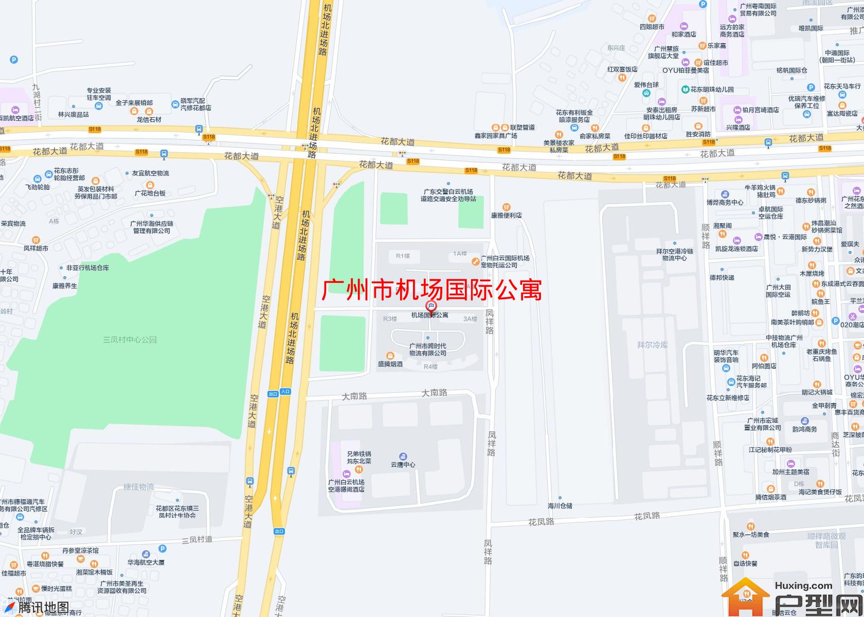 机场国际公寓小区 - 户型网