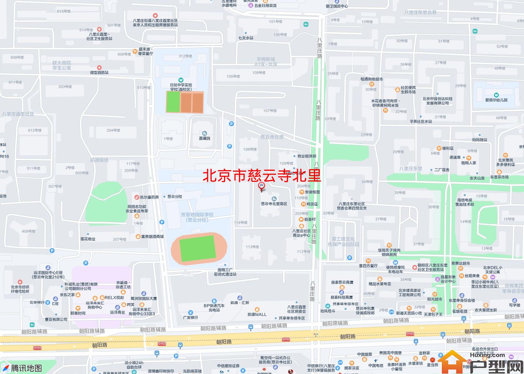 慈云寺北里小区 - 户型网