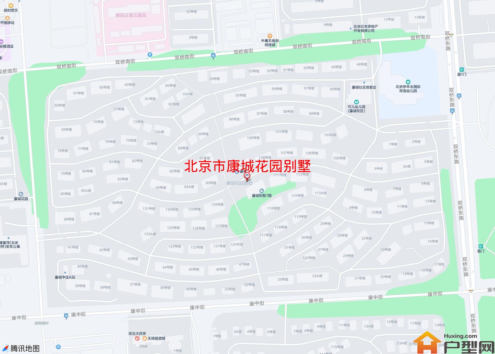 康城花园别墅小区 - 户型网