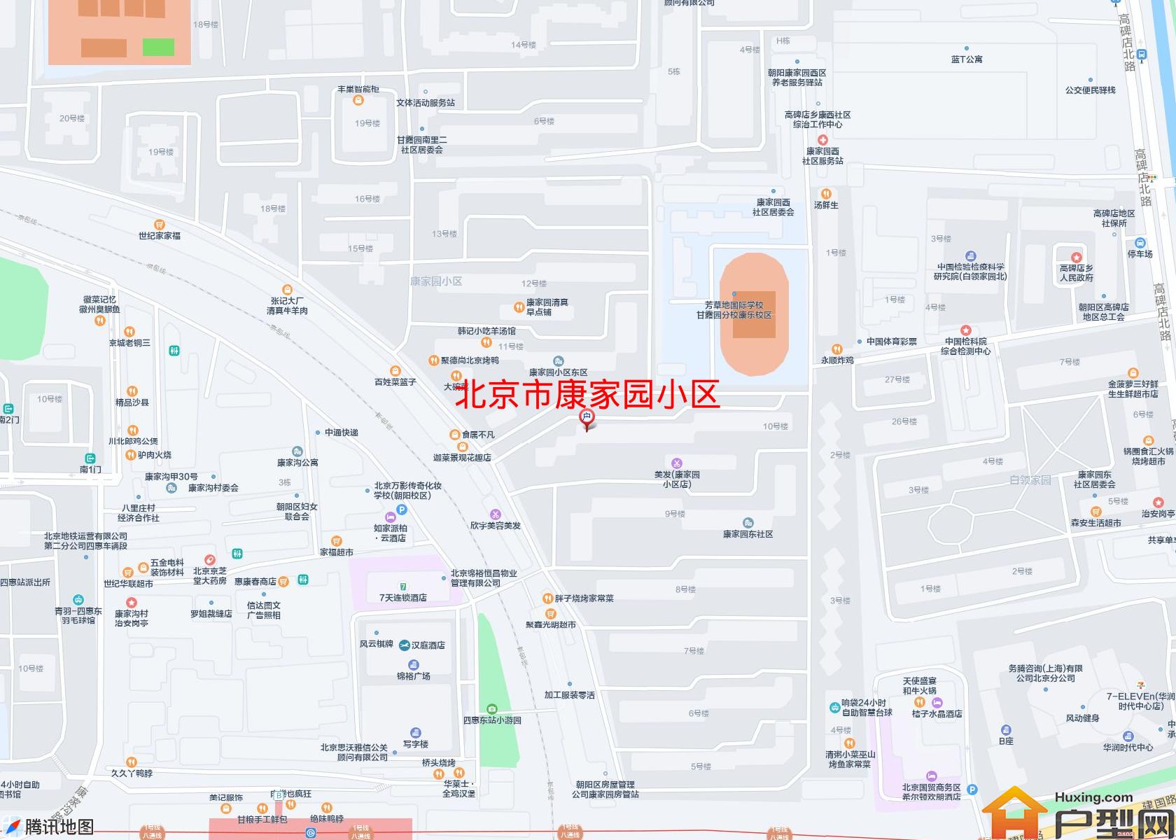 康家园小区小区 - 户型网