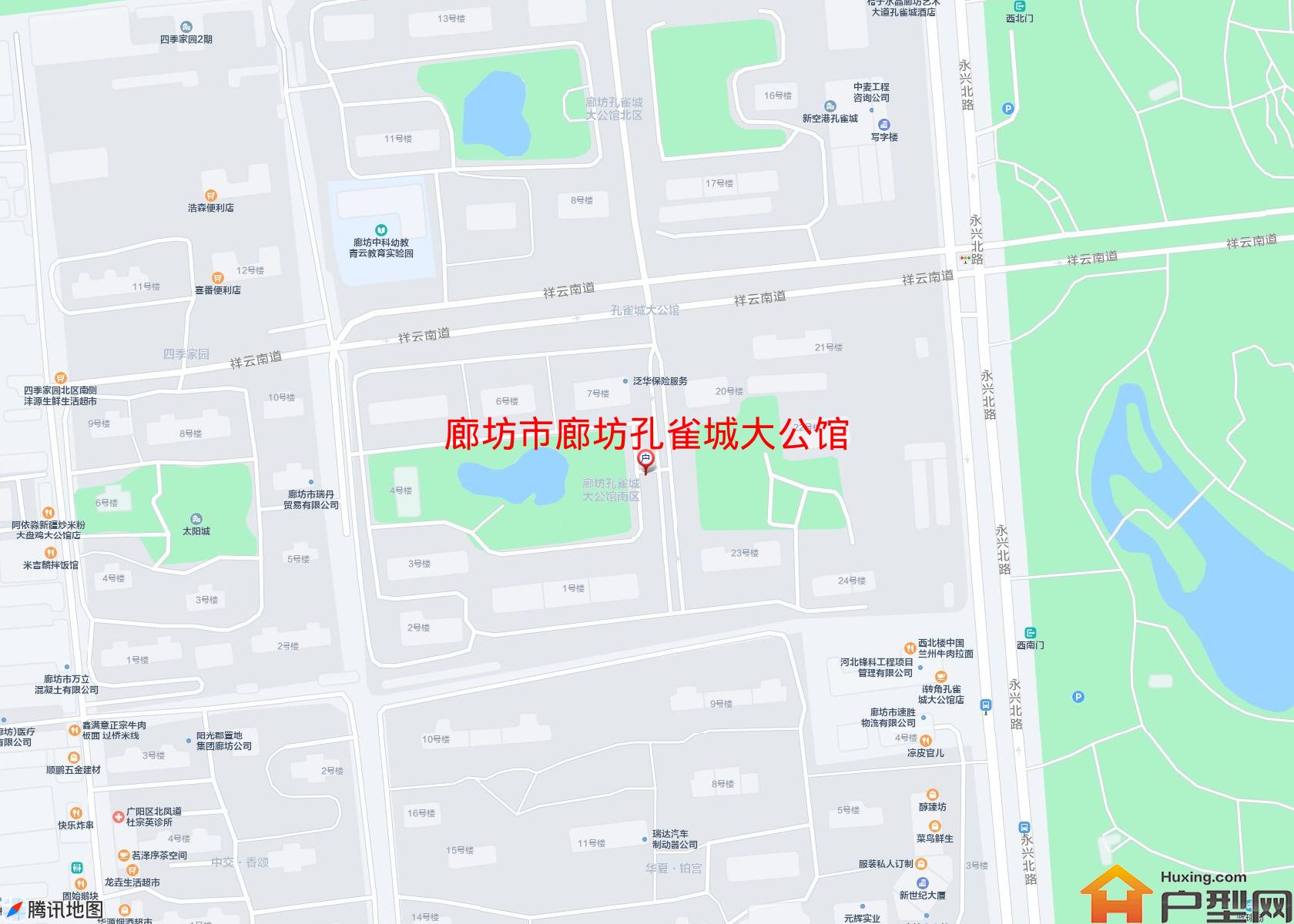 廊坊孔雀城大公馆小区 - 户型网 廊坊孔雀城大公馆小区 - 户型网