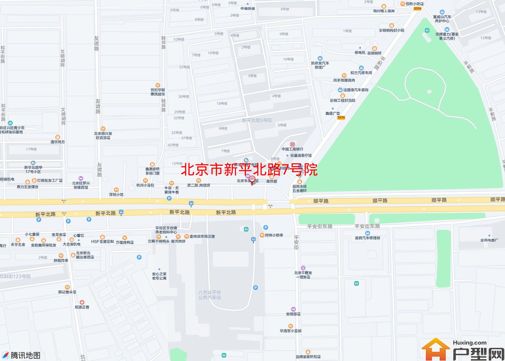 新平北路7号院小区 - 户型网