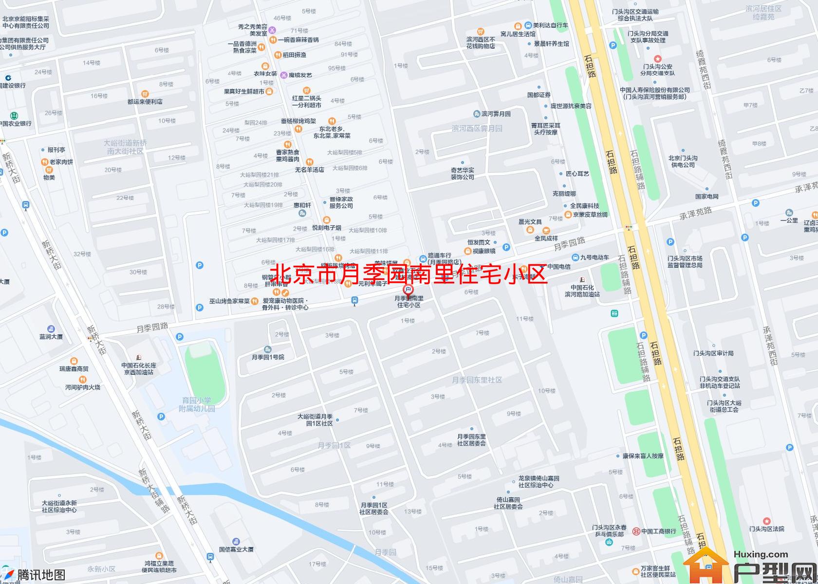 月季园南里住宅小区小区 - 户型网