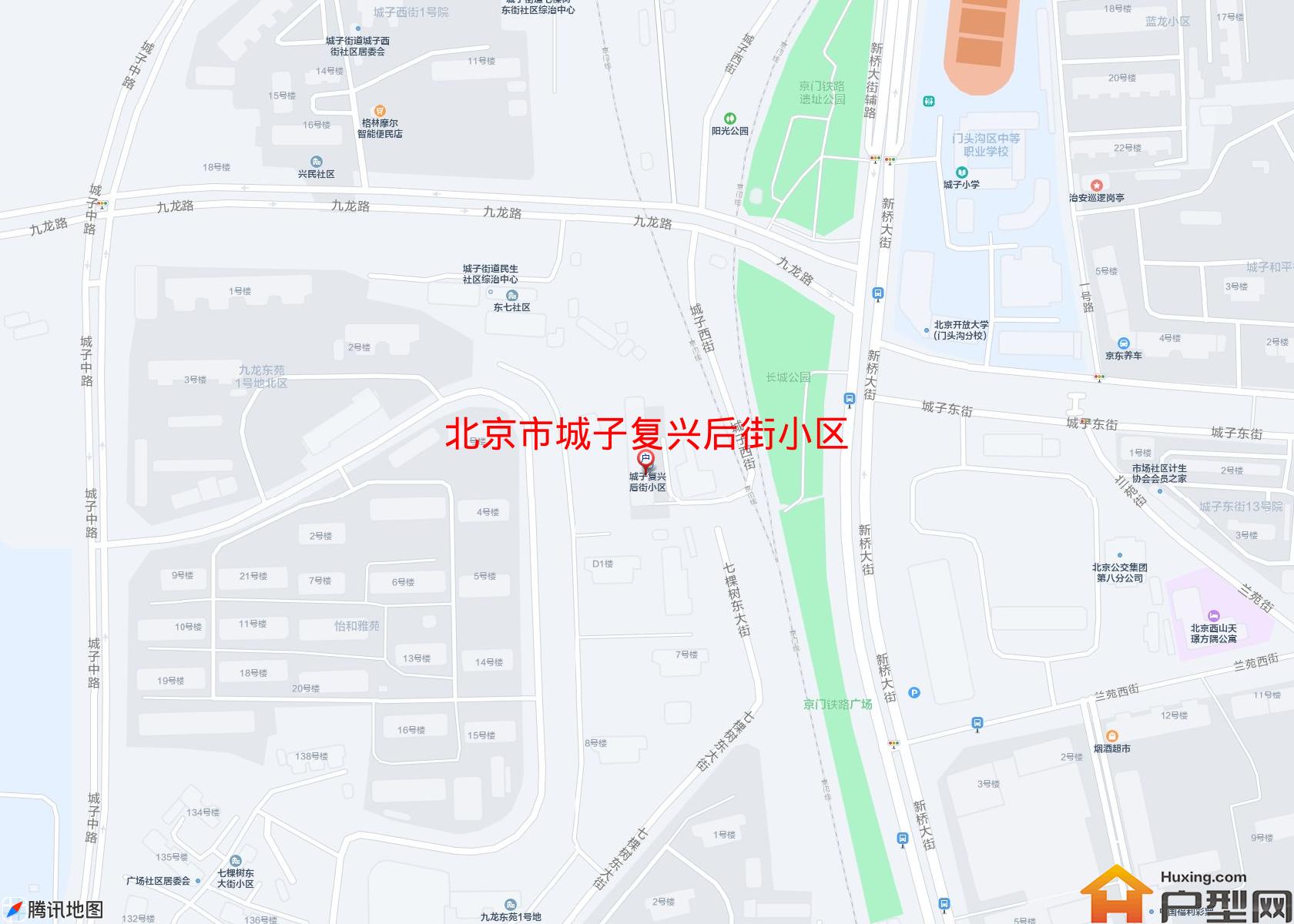 城子复兴后街小区小区 - 户型网