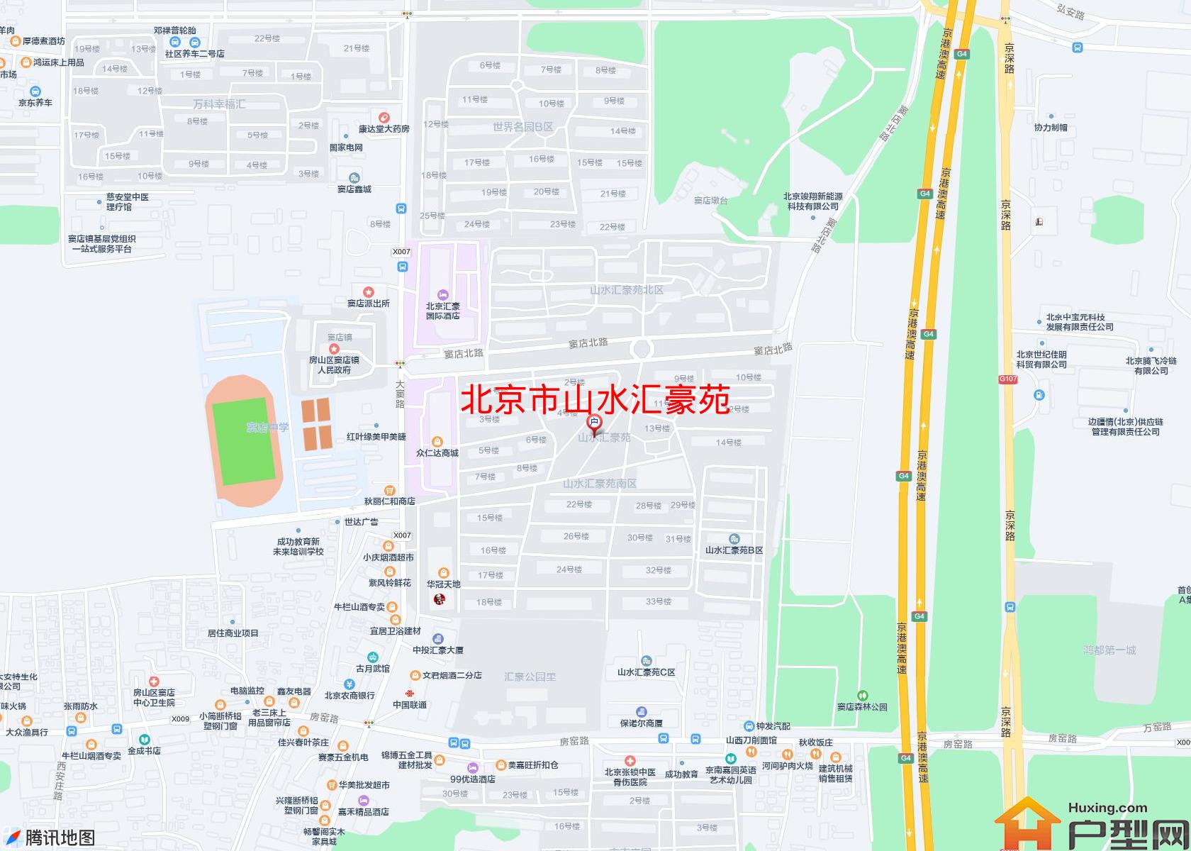 山水汇豪苑小区 - 户型网