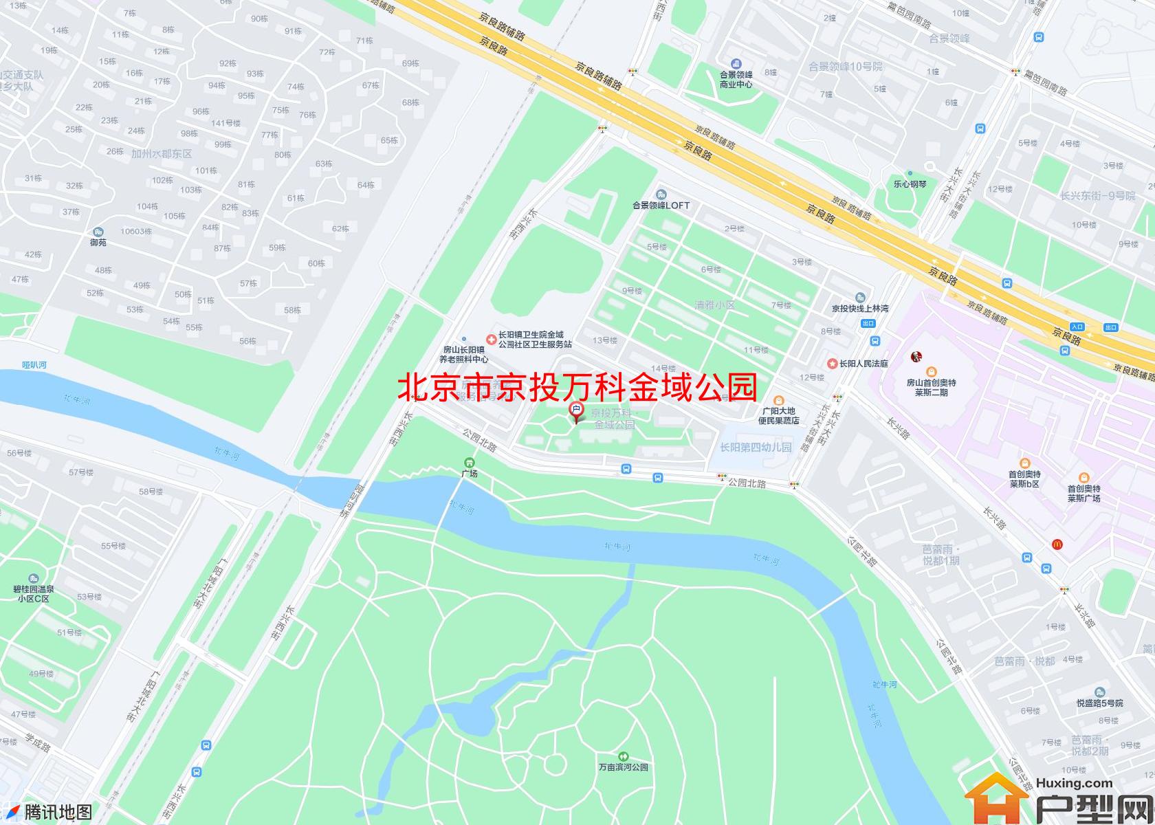 京投万科金域公园小区 - 户型网