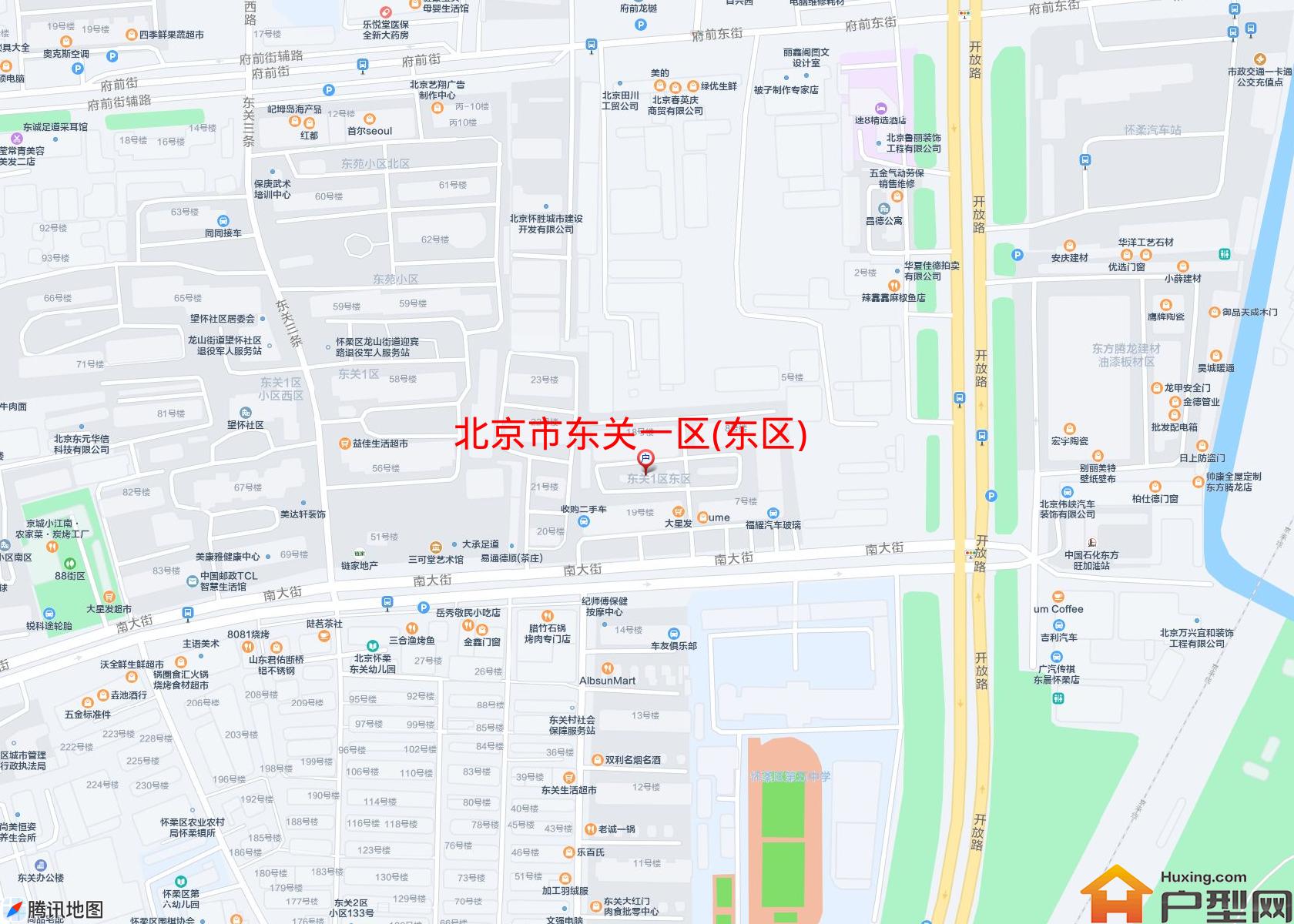 东关一区(东区)小区 - 户型网