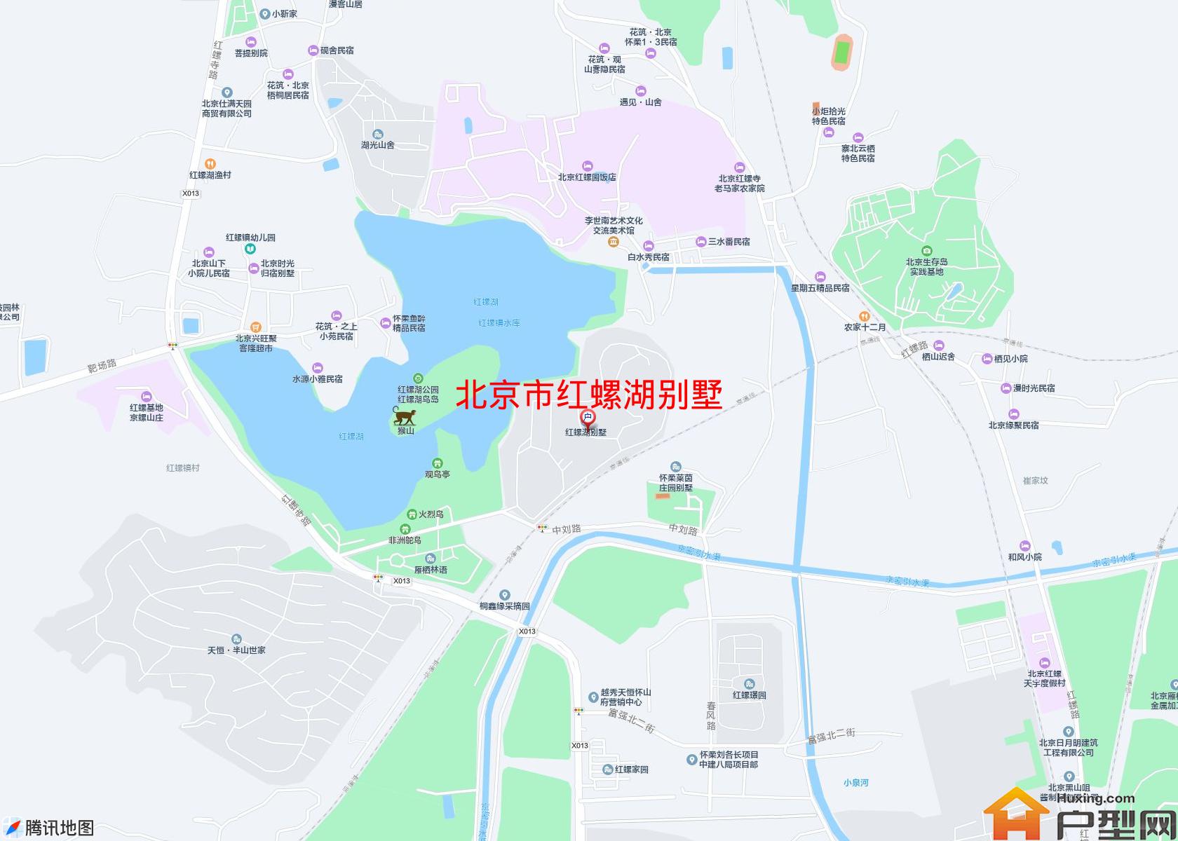 红螺湖别墅小区 - 户型网