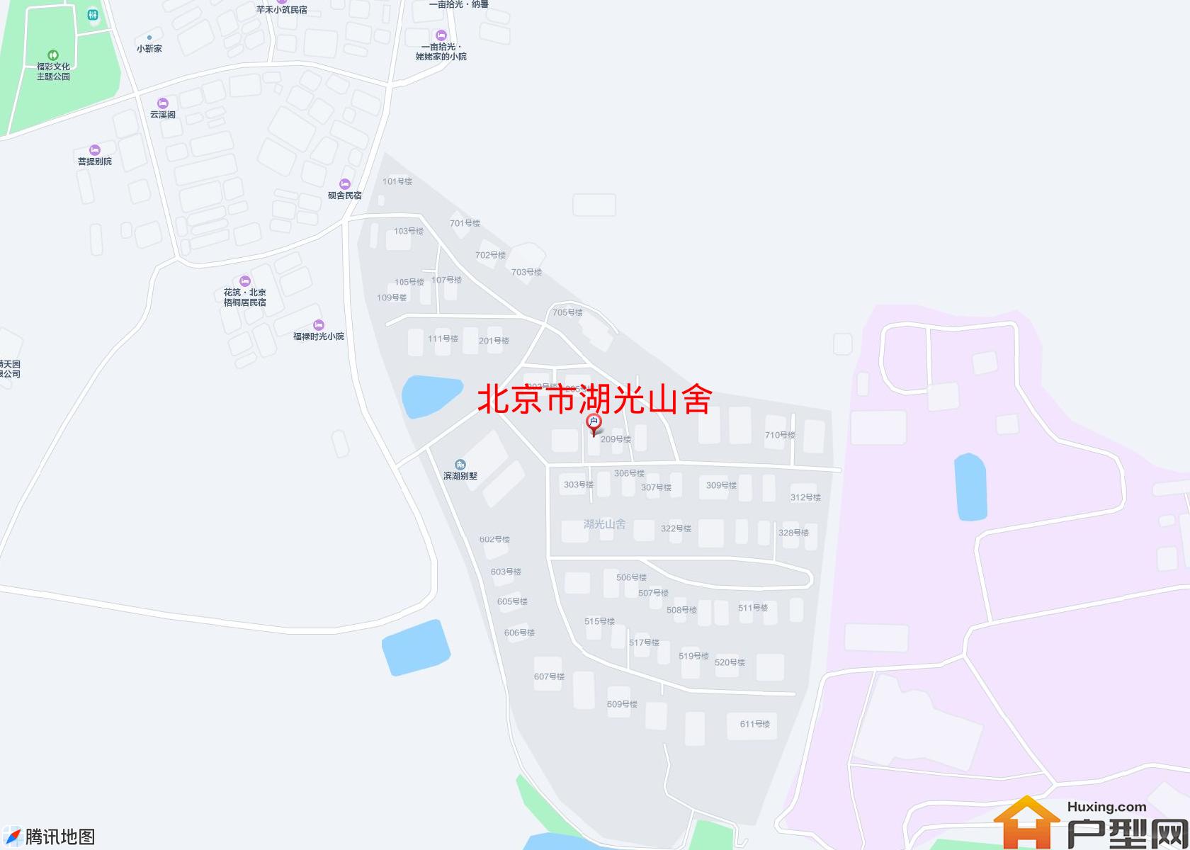 湖光山舍小区 - 户型网