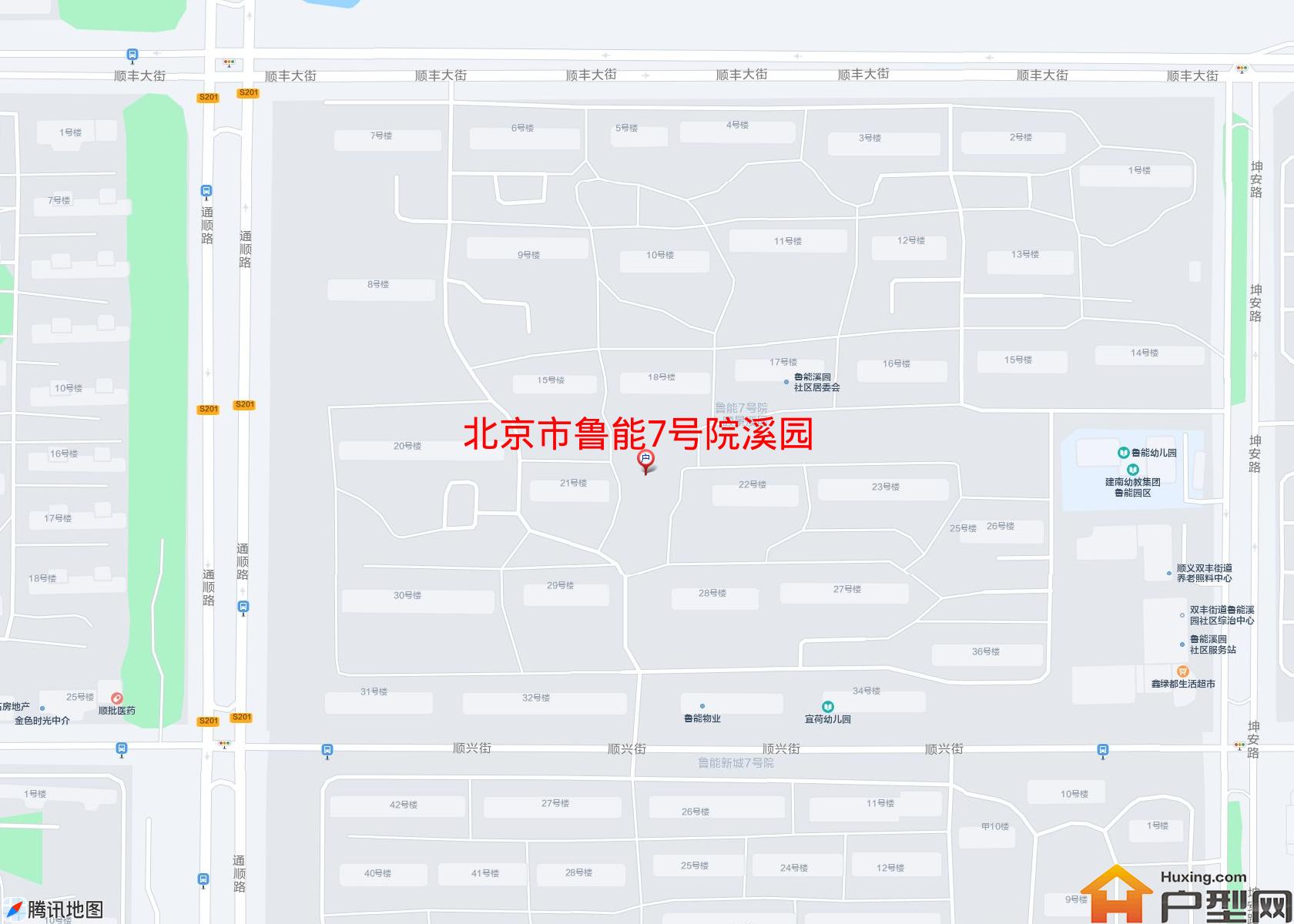 鲁能7号院溪园小区 - 户型网
