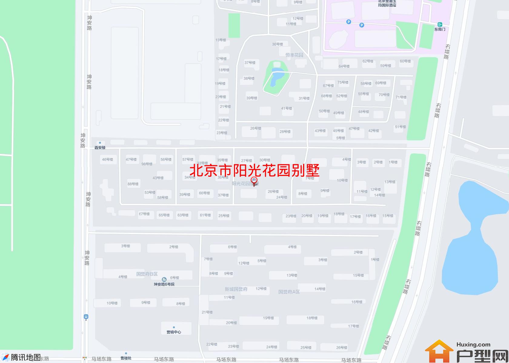 阳光花园别墅小区 - 户型网 阳光花园别墅小区 - 户型网