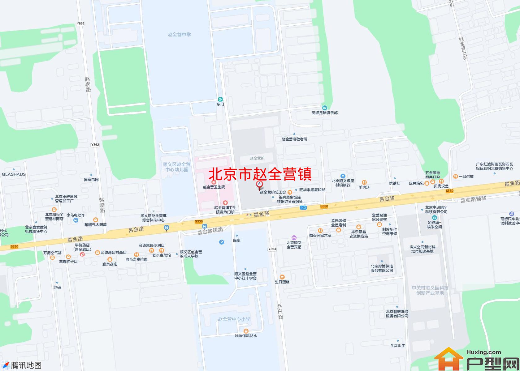 赵全营镇小区 - 户型网