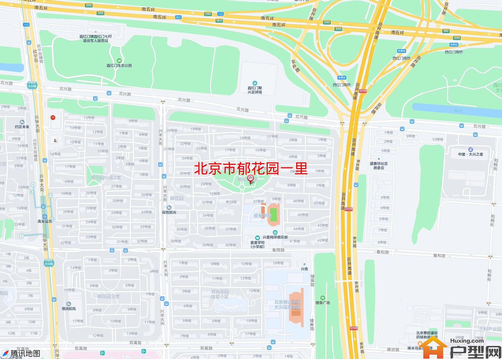 郁花园一里小区 - 户型网 郁花园一里小区 - 户型网