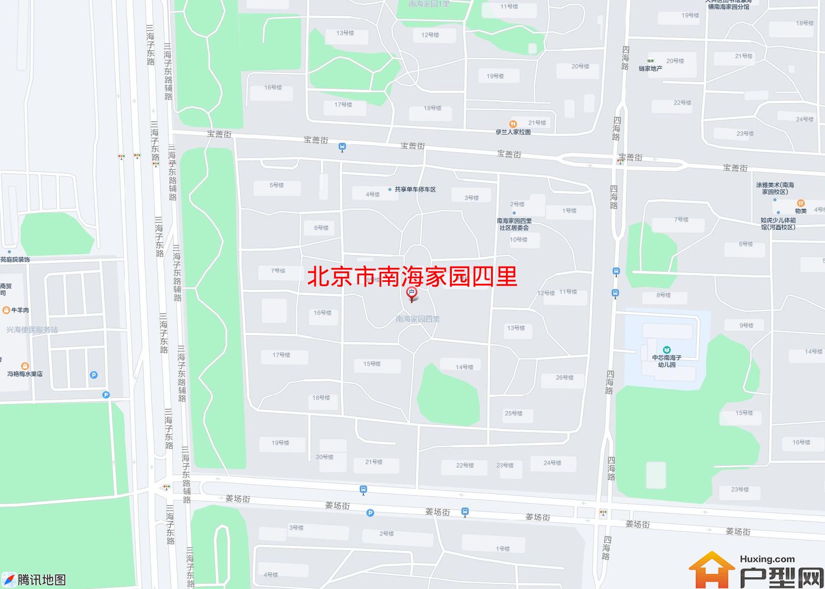 南海家园四里小区 - 户型网