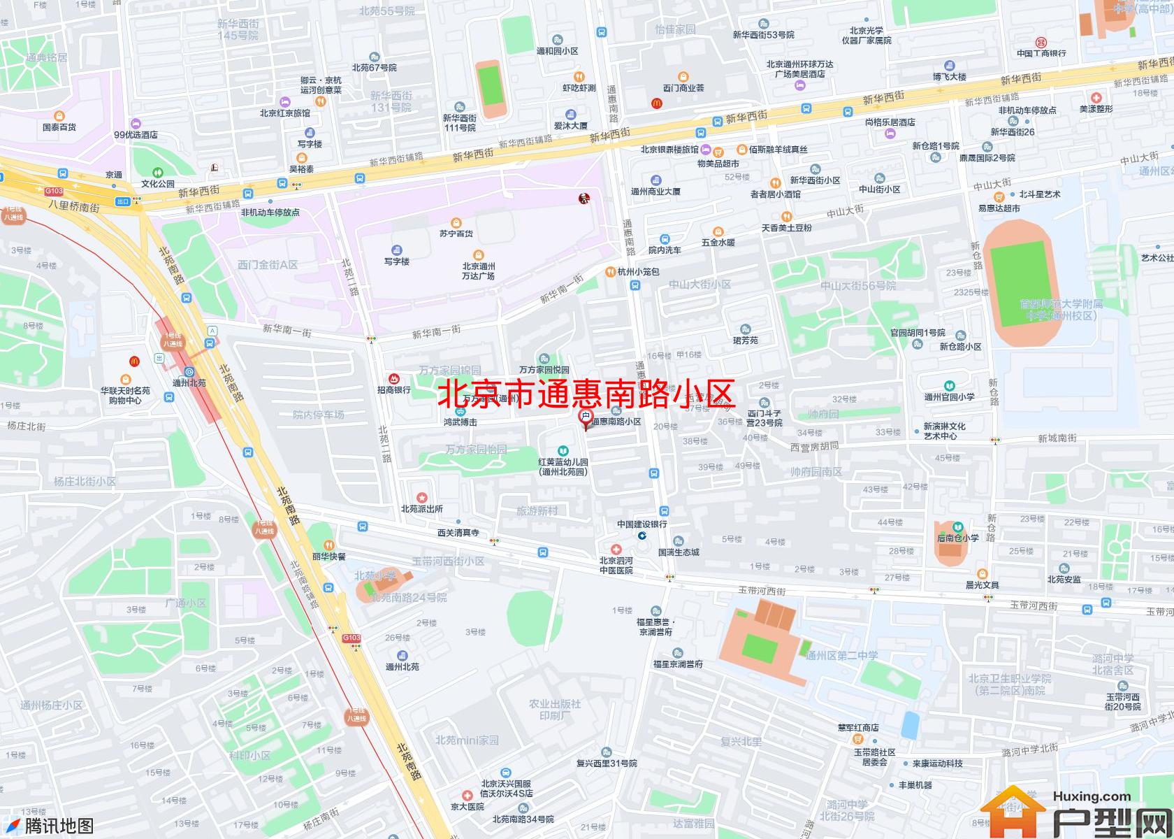 通惠南路小区小区 - 户型网