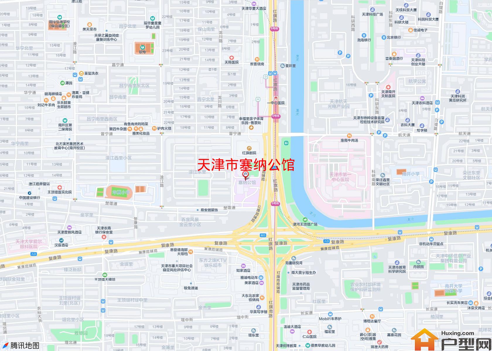 塞纳公馆小区 - 户型网