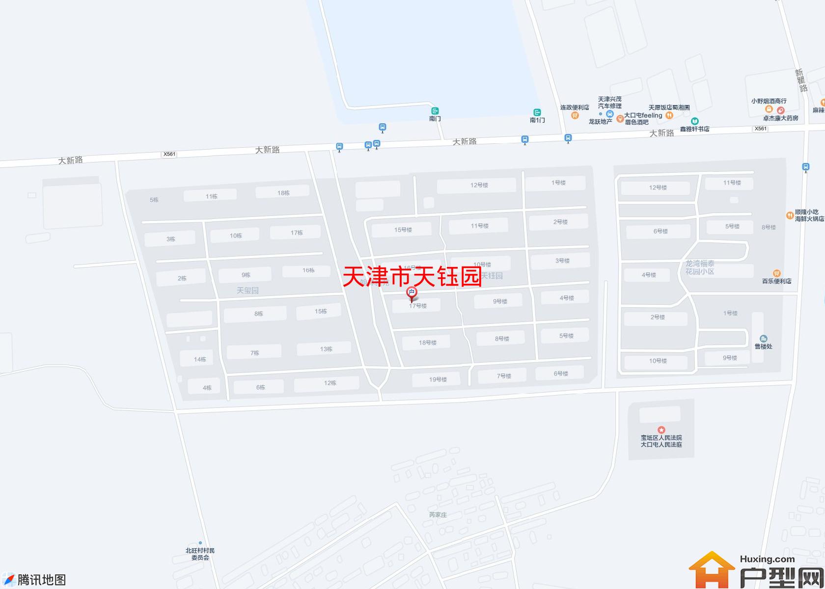 天钰园小区 - 户型网