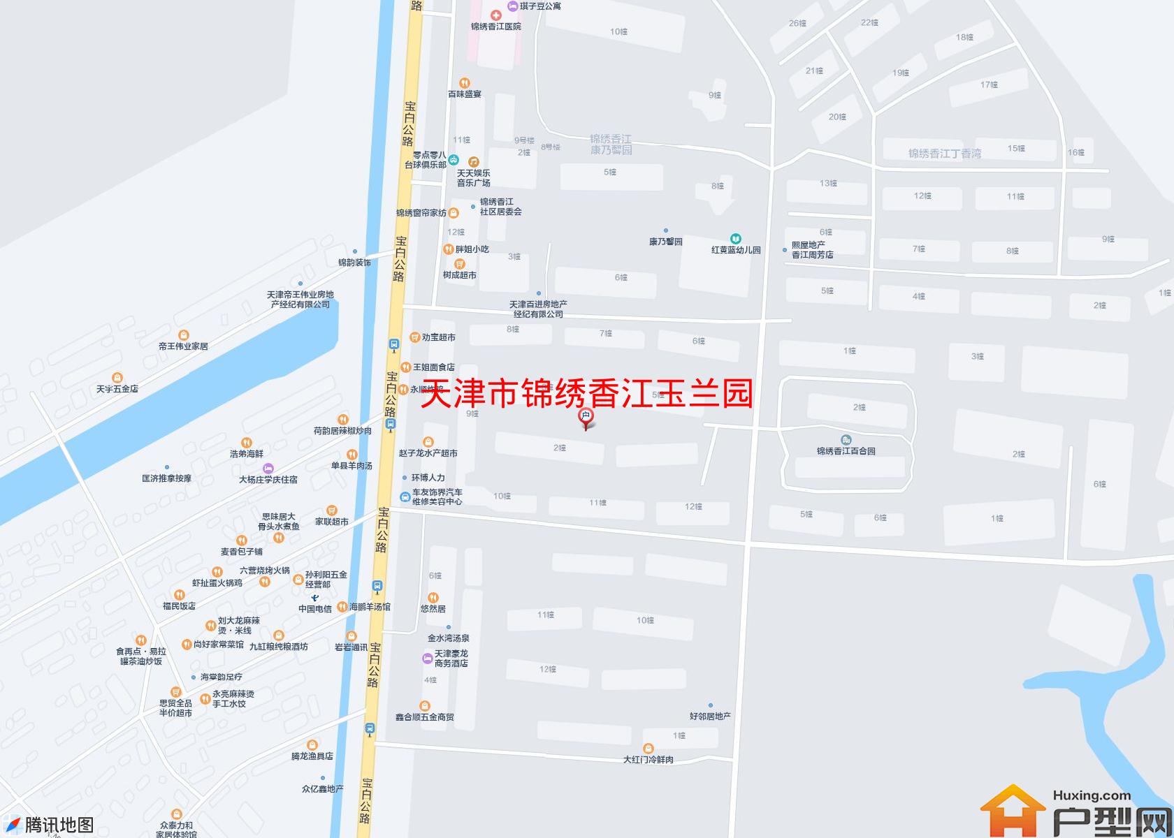 锦绣香江玉兰园小区 - 户型网