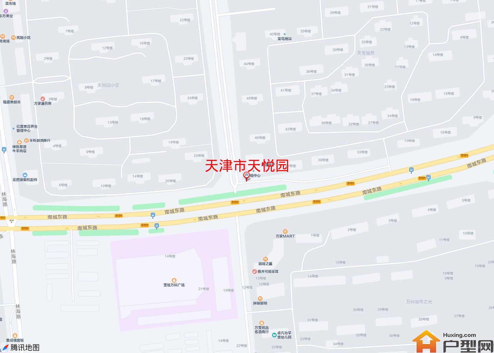 天悦园小区 - 户型网