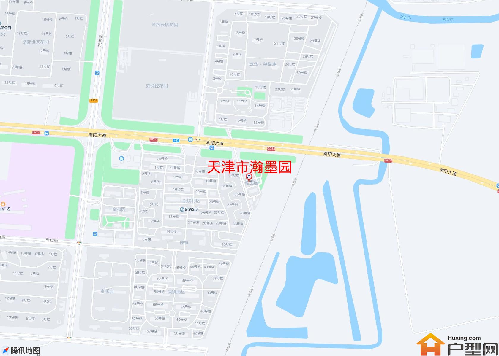 瀚墨园小区 - 户型网