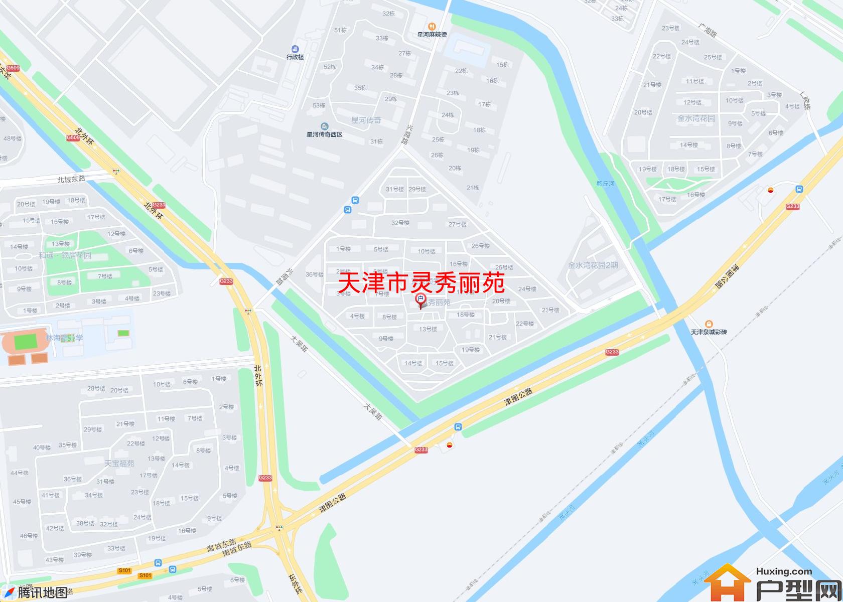 灵秀丽苑小区 - 户型网