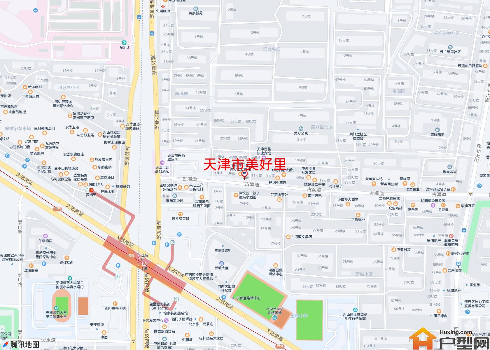 美好里小区 - 户型网 美好里小区 - 户型网