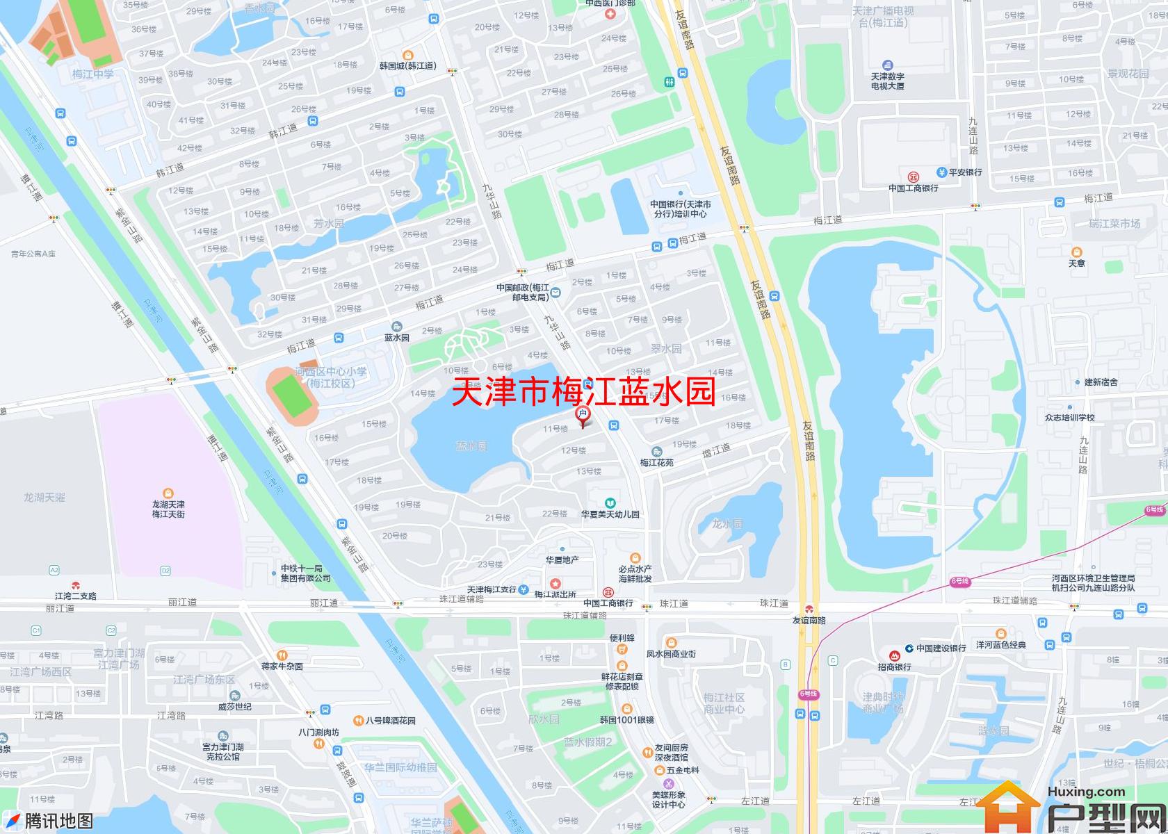 梅江蓝水园小区 - 户型网