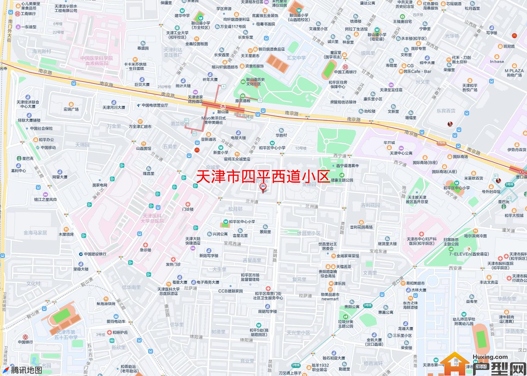 四平西道小区小区 - 户型网