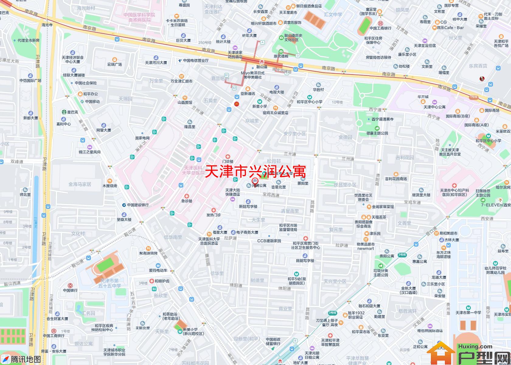 兴润公寓小区 - 户型网