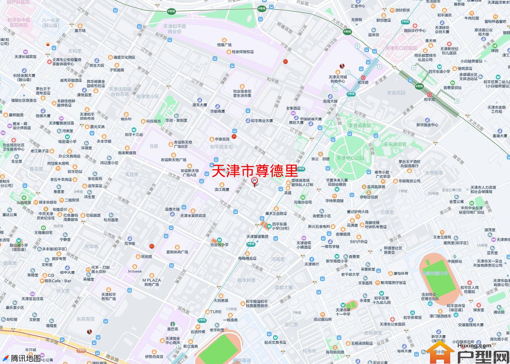 尊德里小区 - 户型网