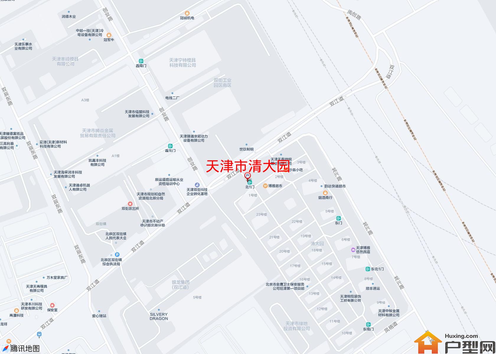 清大园小区 - 户型网