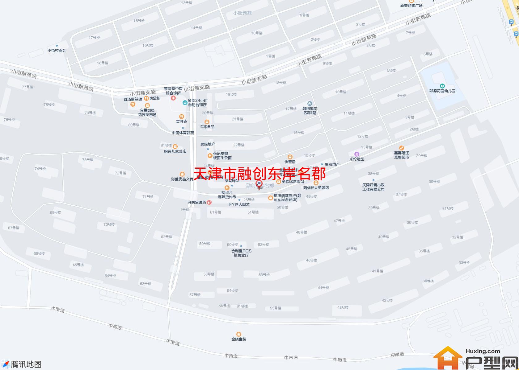 融创东岸名郡小区 - 户型网