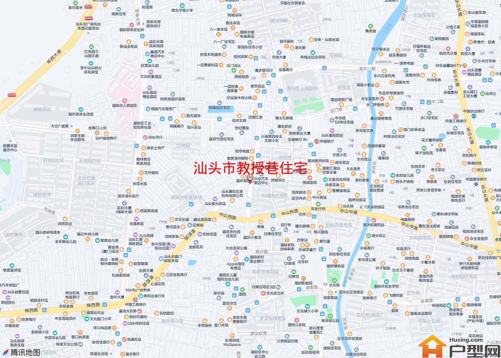 教授巷住宅小区 - 户型网