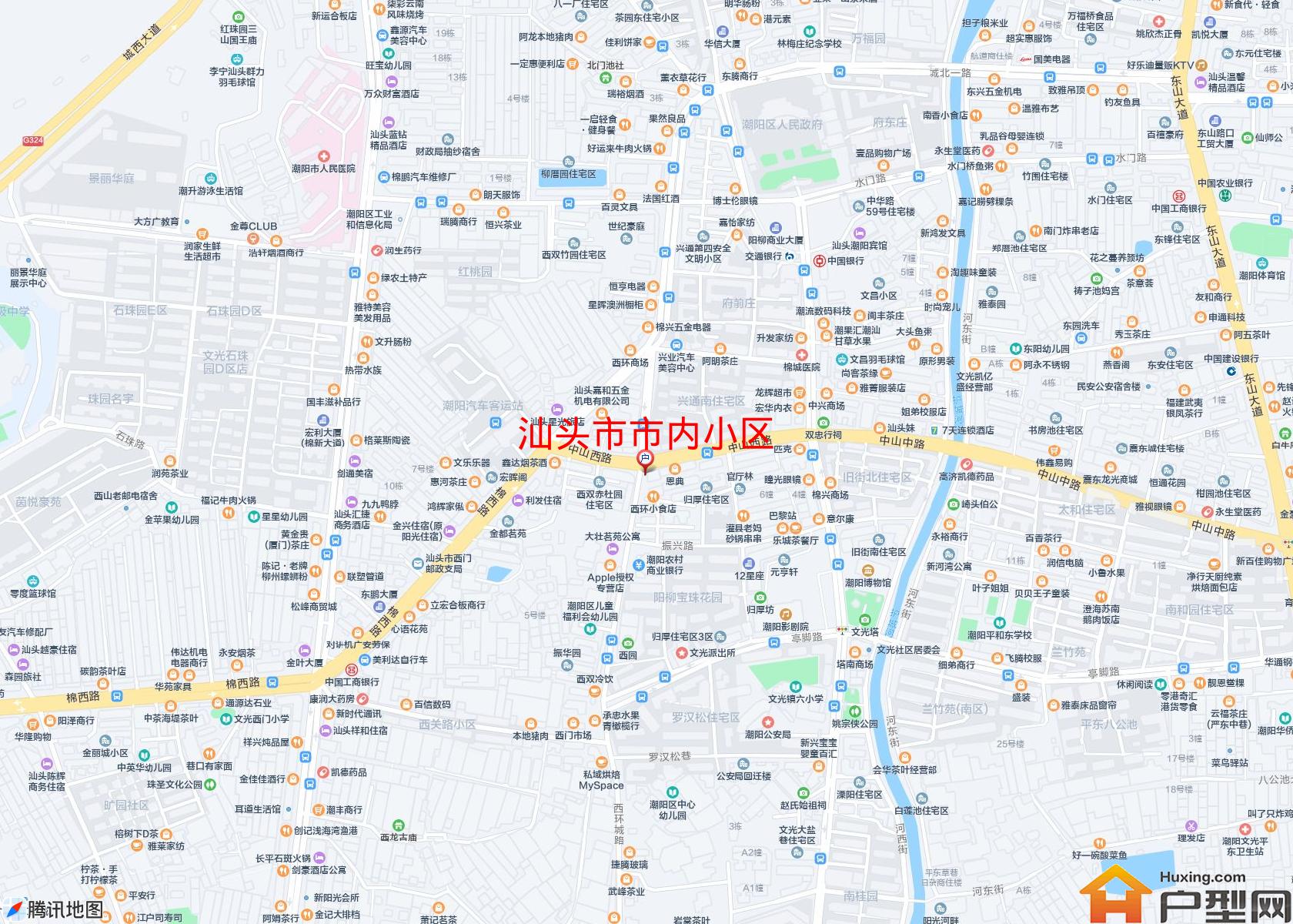 市内小区小区 - 户型网