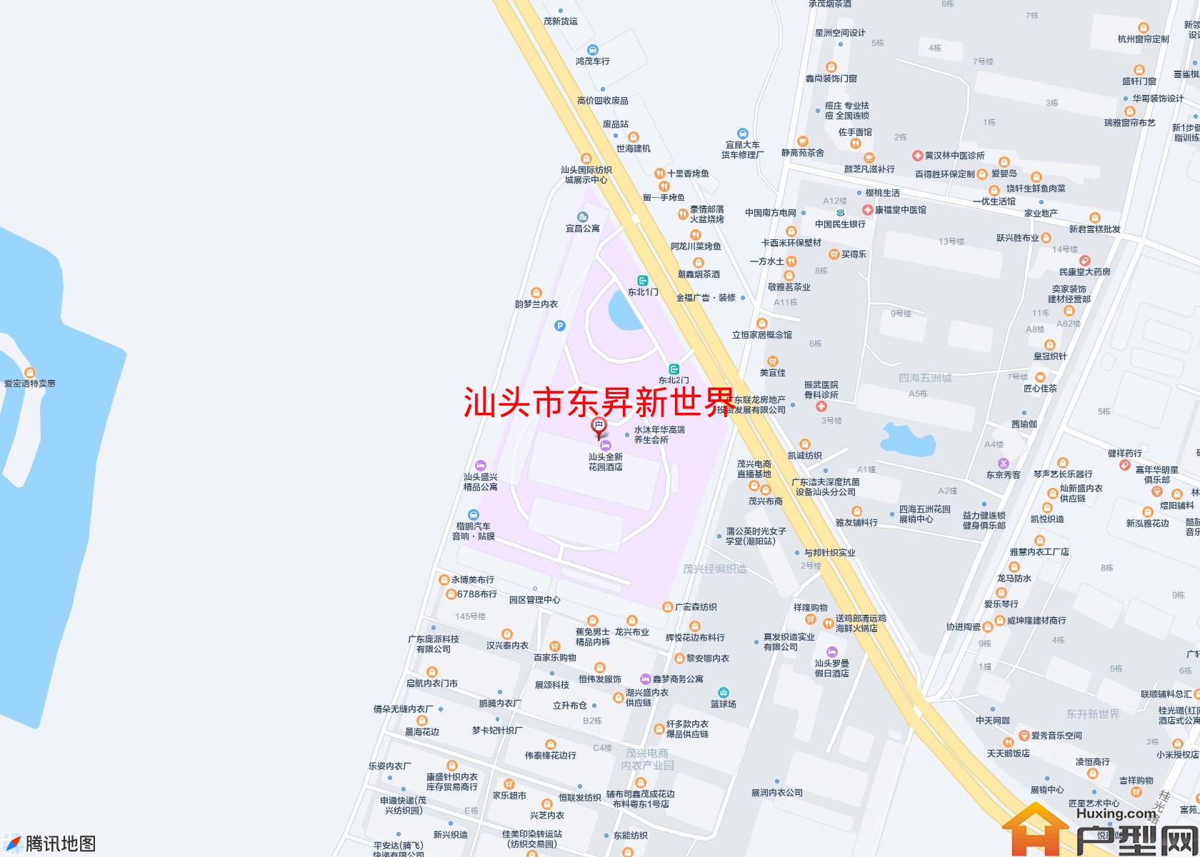 东昇新世界小区 - 户型网