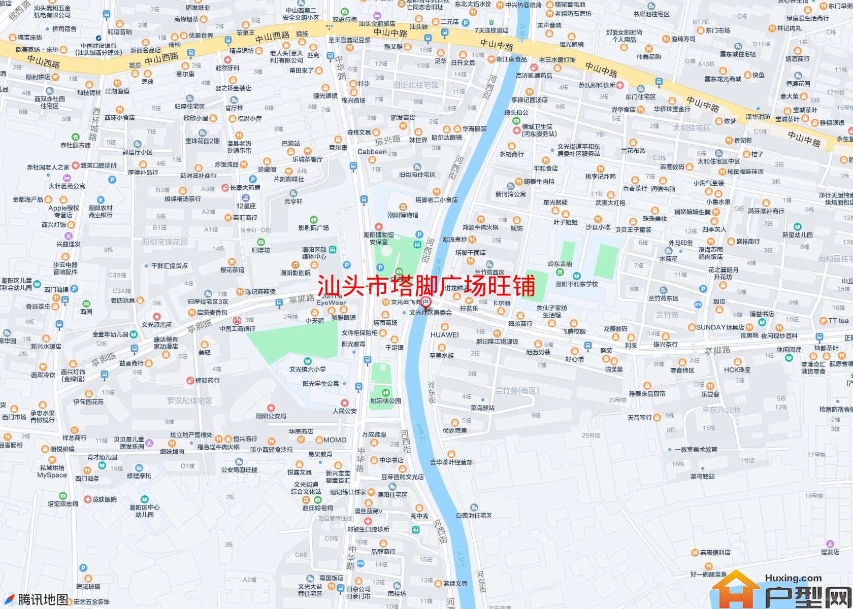 塔脚广场旺铺小区 - 户型网