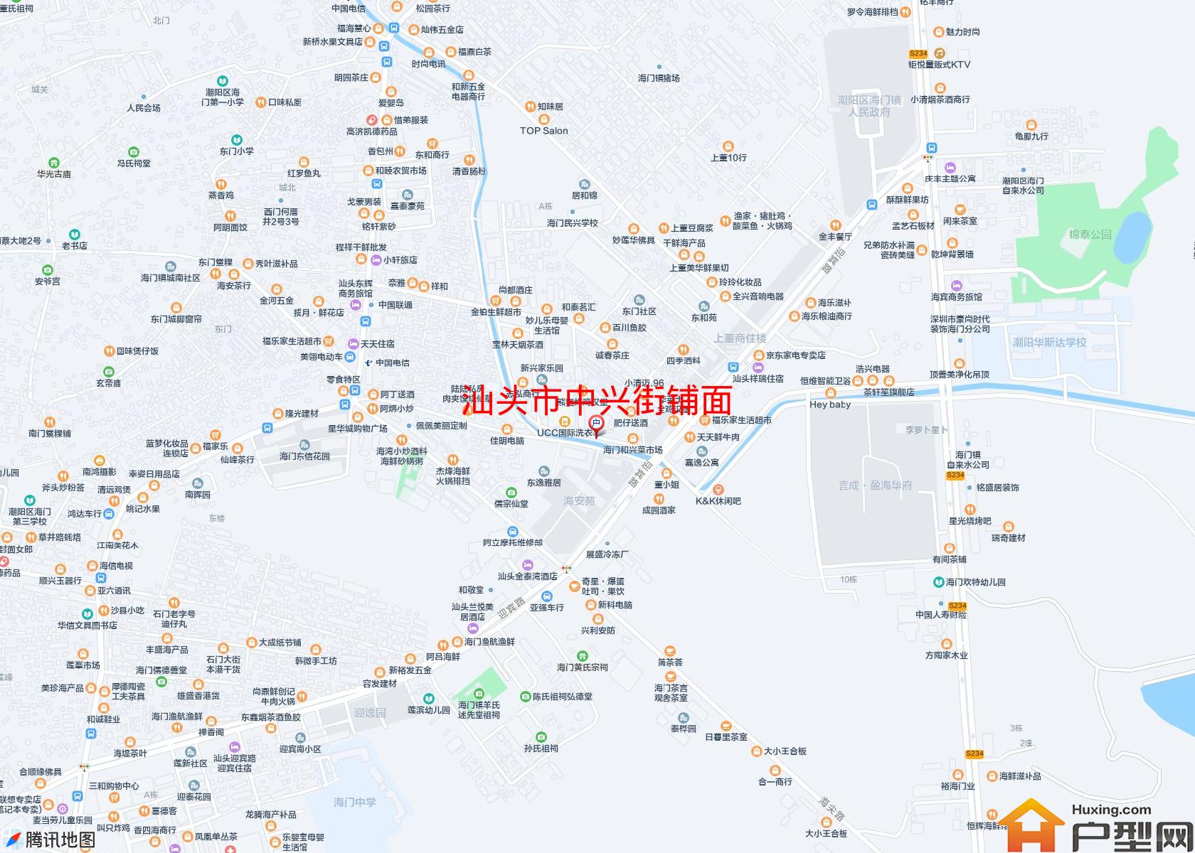 中兴街铺面小区 - 户型网