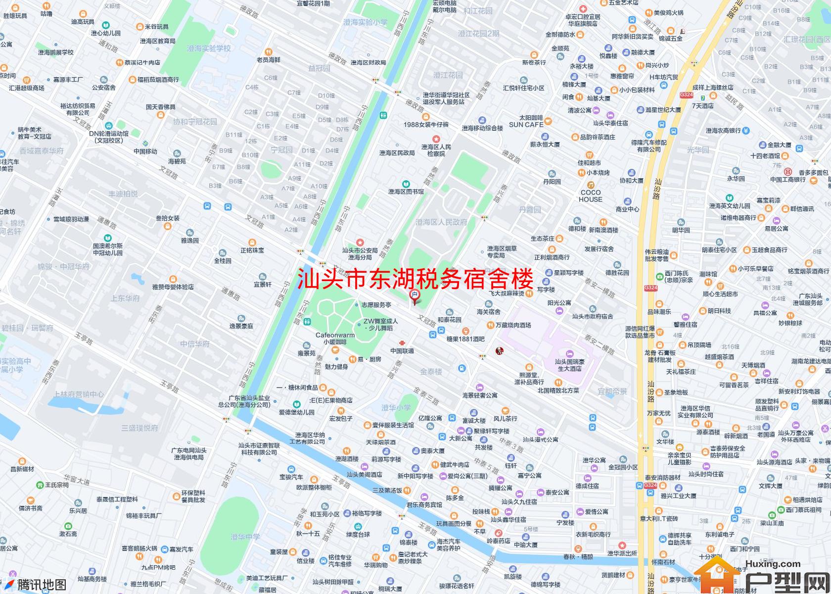 东湖税务宿舍楼小区 - 户型网