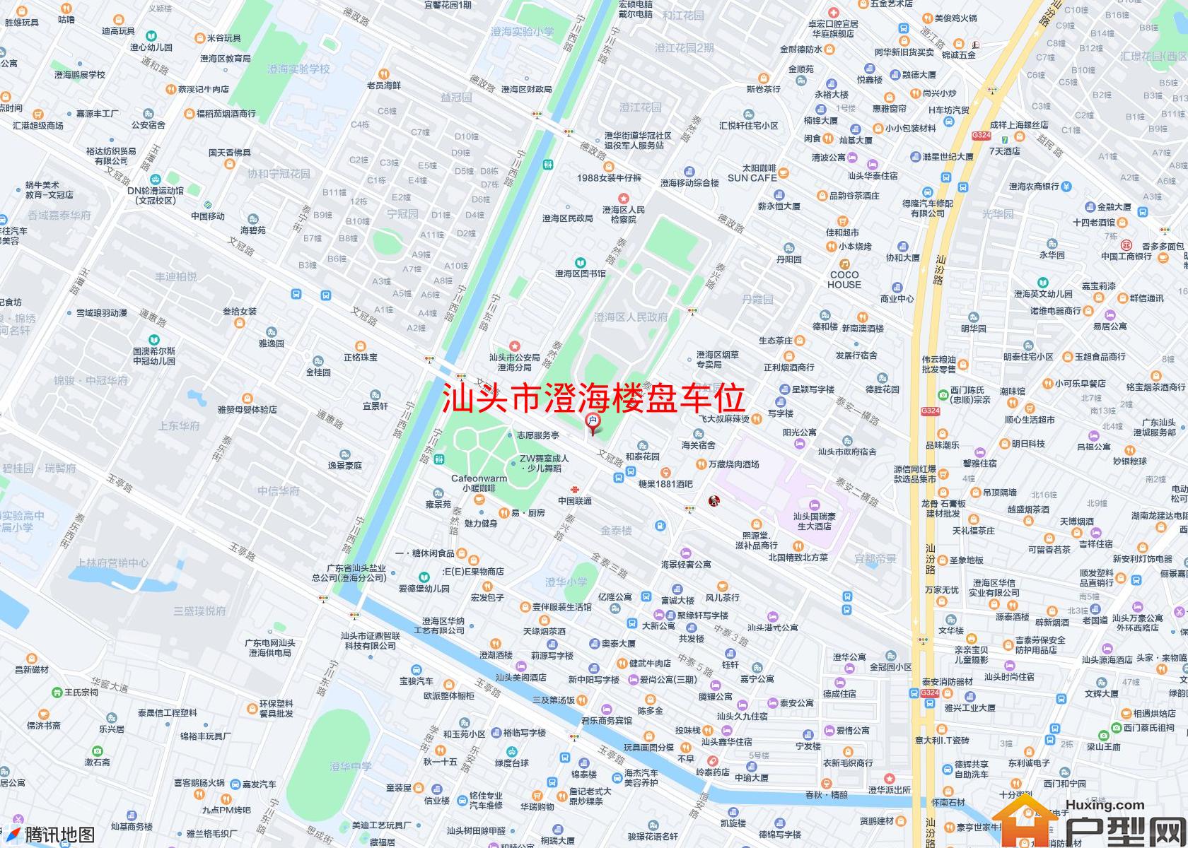 澄海楼盘车位小区 - 户型网
