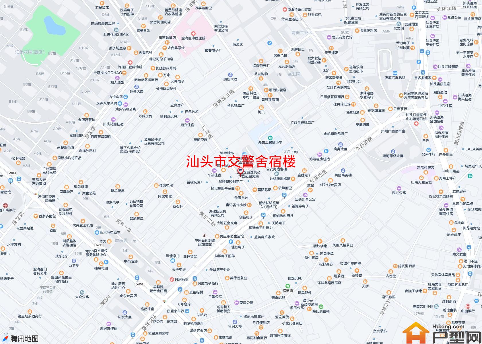 交警舍宿楼小区 - 户型网