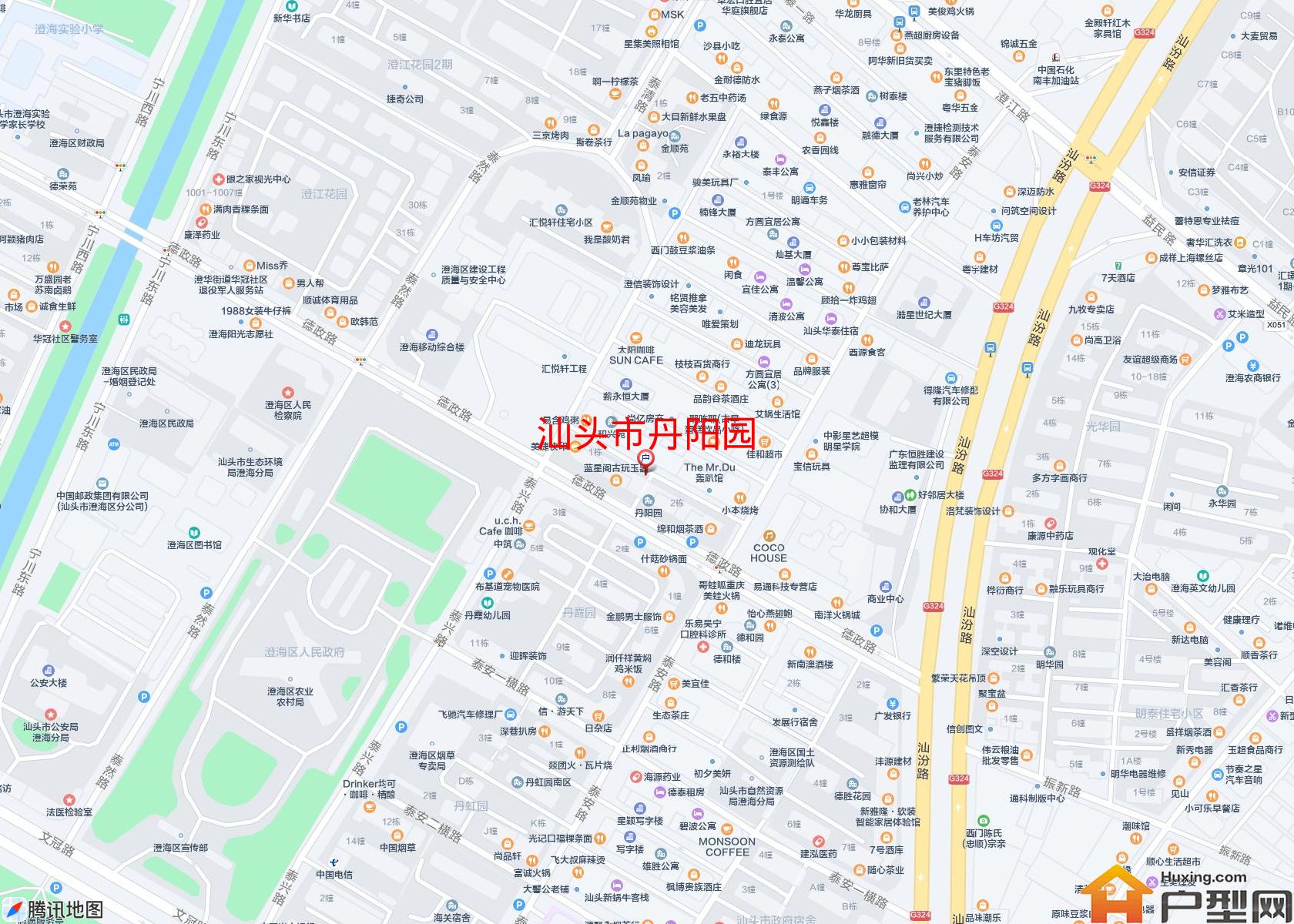 丹阳园小区 - 户型网